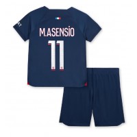 Paris Saint-Germain Marco Asensio #11 Hemmatröja Barn 2023-24 Kortärmad (+ Korta byxor)